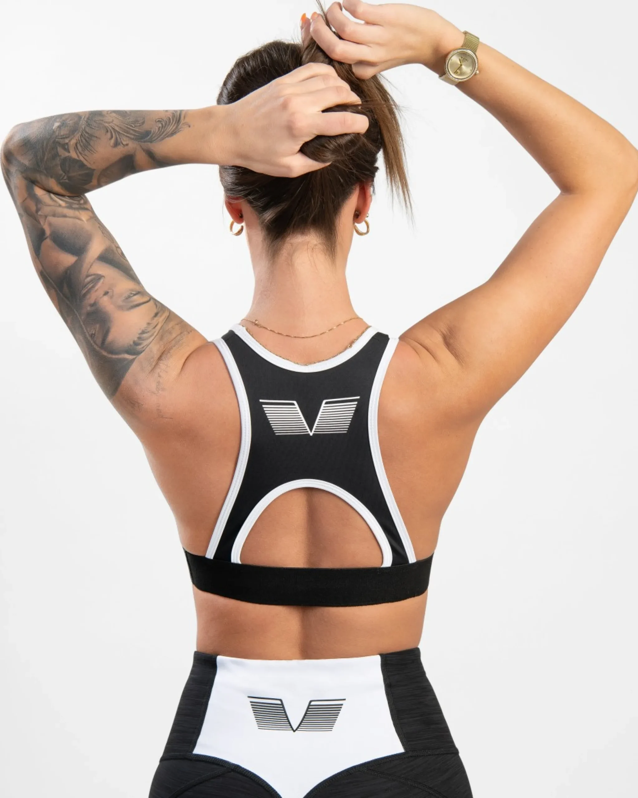 Dam Gavelo Black & White Swirl Sport-Bh