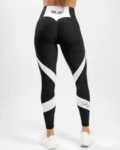 Dam Gavelo Black & White Swirl Tights