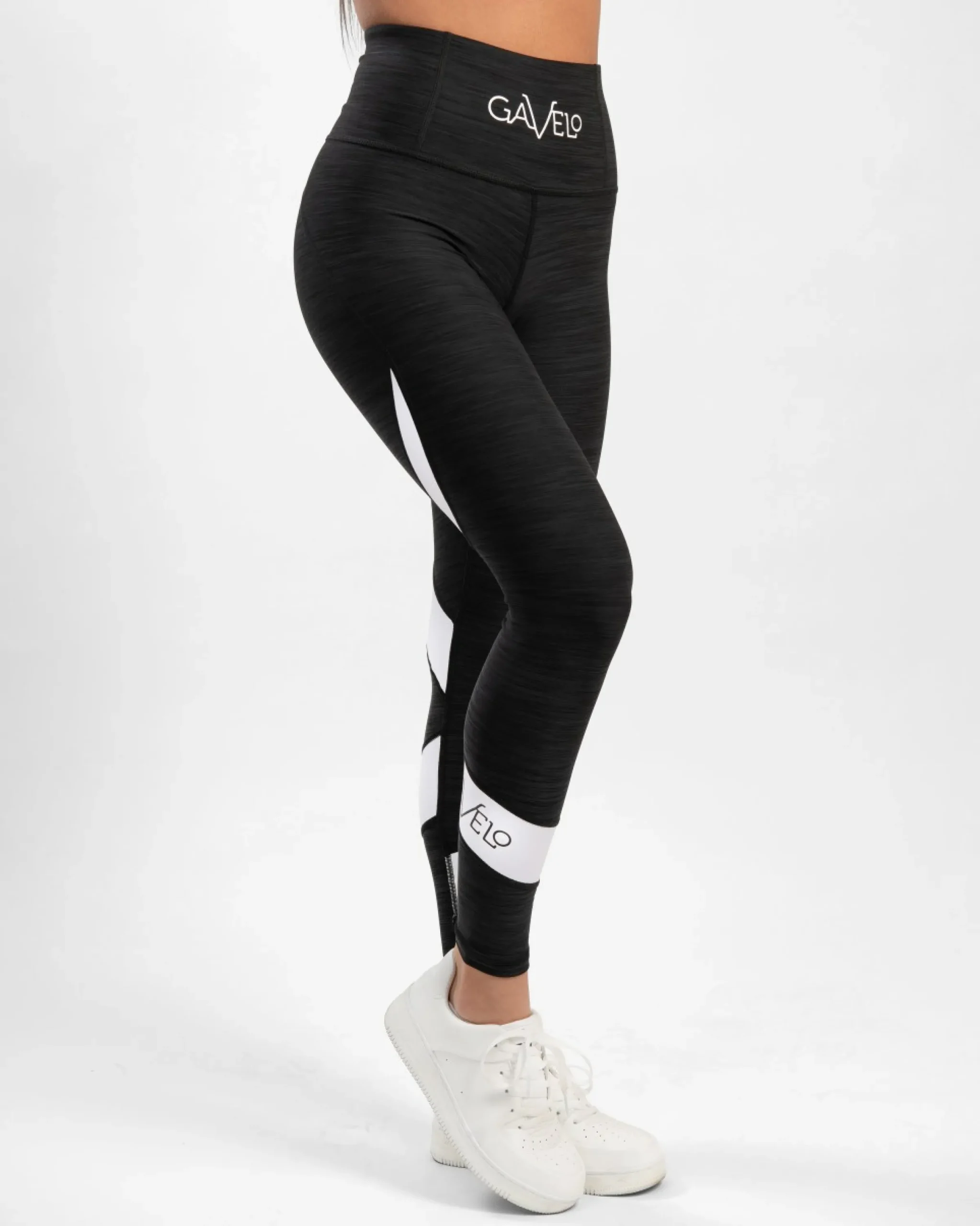 Dam Gavelo Black & White Swirl Tights