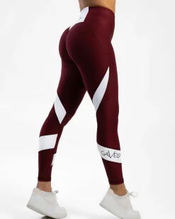 Dam Gavelo Burgundy Swirl Comfort Tights