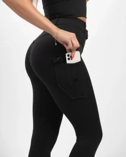 Dam Gavelo Cargo Leggings Black