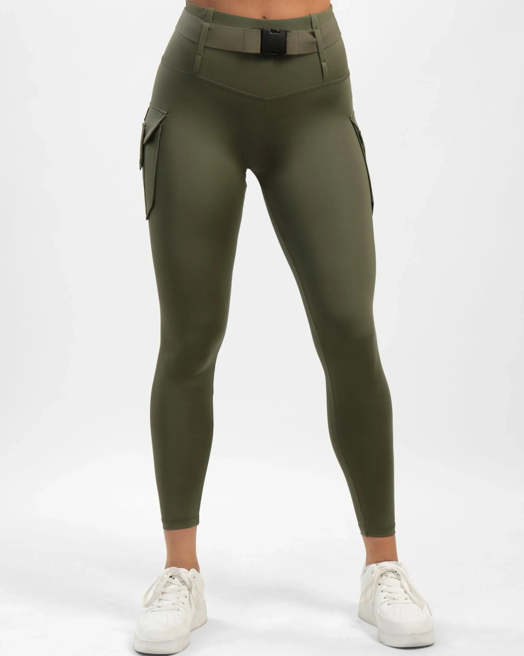 Dam Gavelo Cargo Leggings Military Green