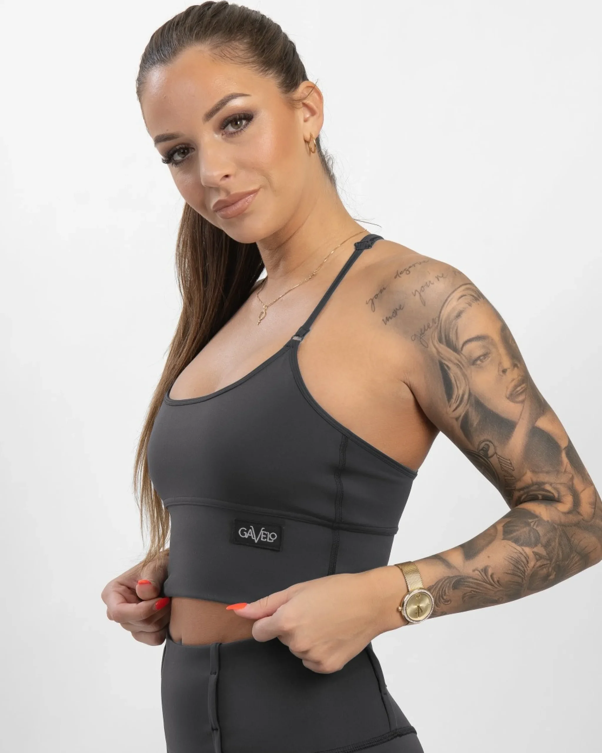 Dam Gavelo Cargo Top Charcoal
