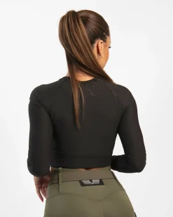 Dam Gavelo Cropped Long Sleeve Black