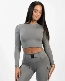 Dam Gavelo Cropped Long Sleeve Sterling Silver