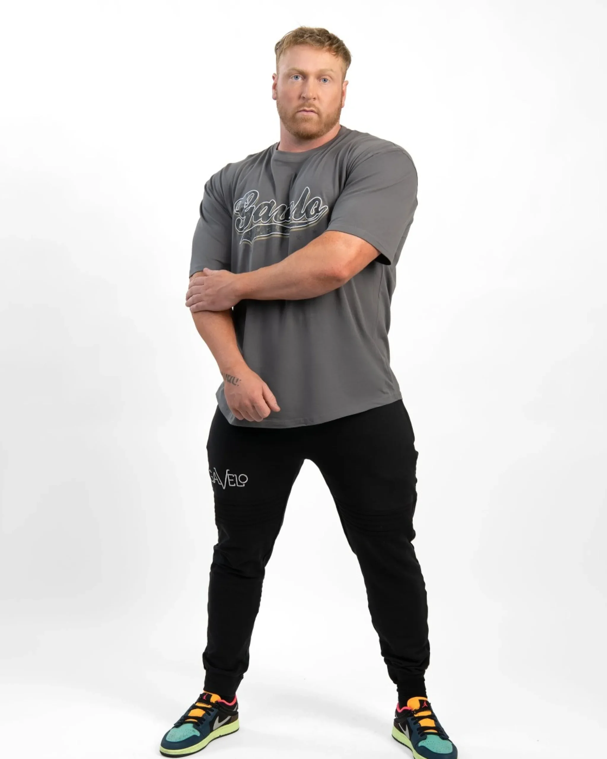Herr Gavelo El Segundo Oversize T-Shirt Steel Grey