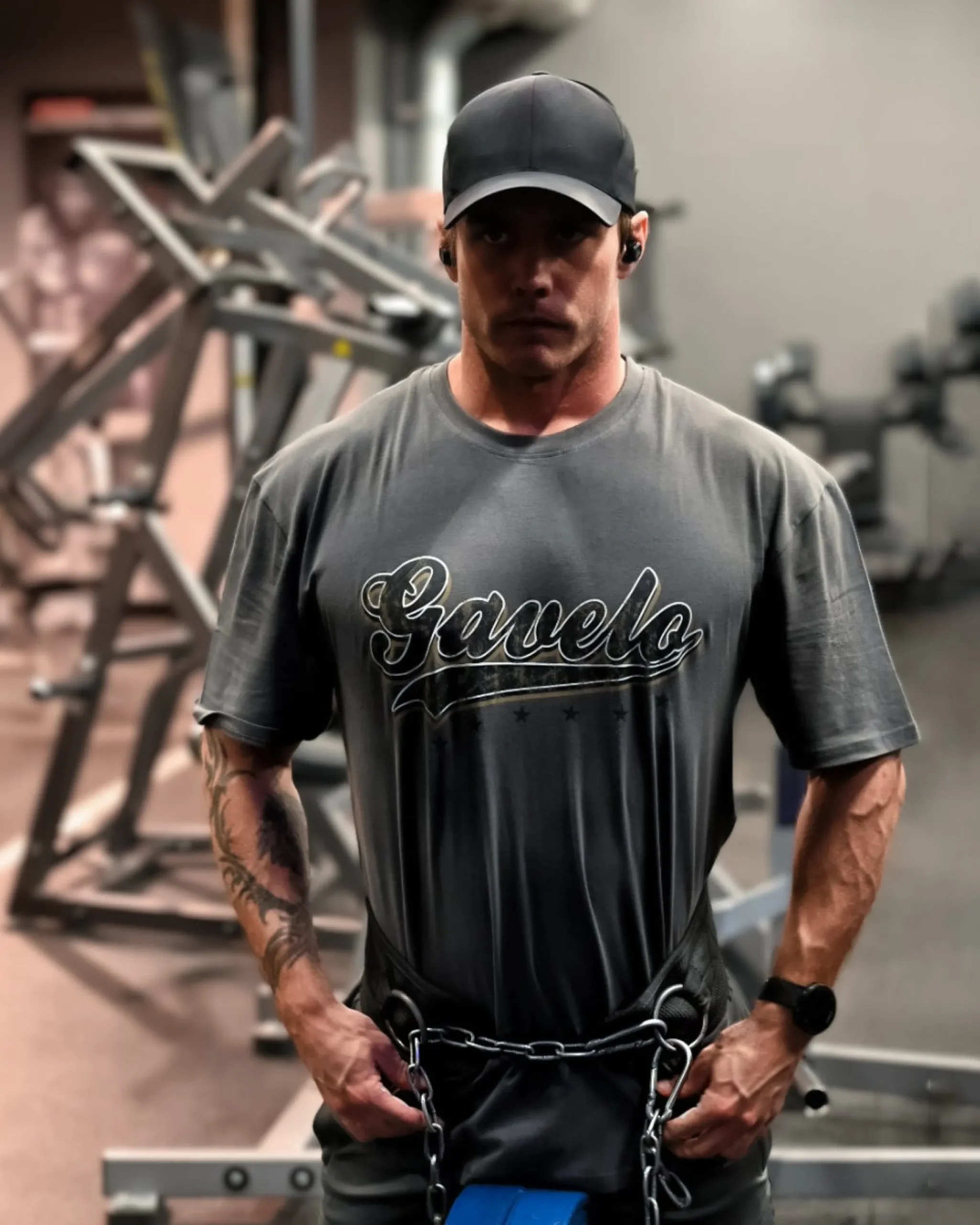 Herr Gavelo El Segundo Oversize T-Shirt Steel Grey