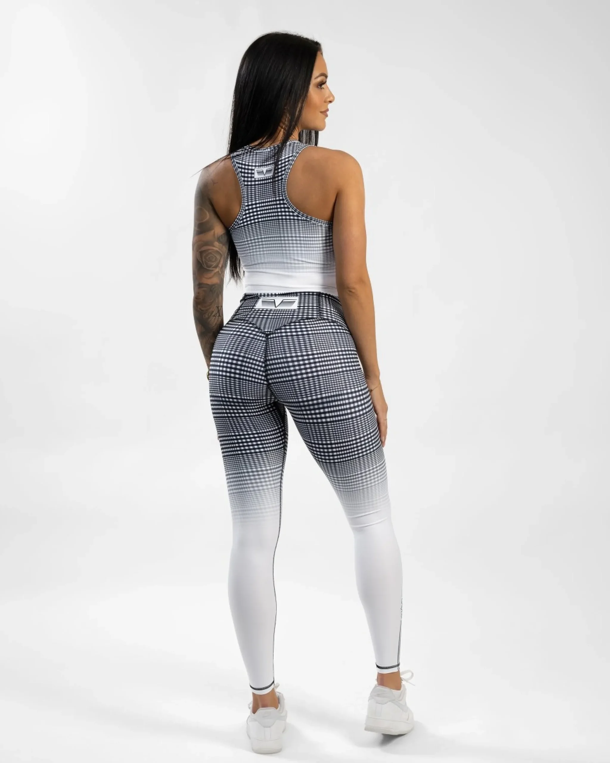 Dam Gavelo Glnchck 5 White Kompressionstights