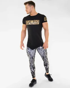 Herr Gavelo Marvellizzard Black Kompressionstights
