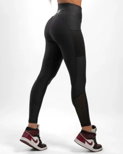 Dam Gavelo Mesh Pocket Tights Black