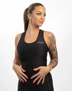Dam Gavelo Mesh Tank Top Black