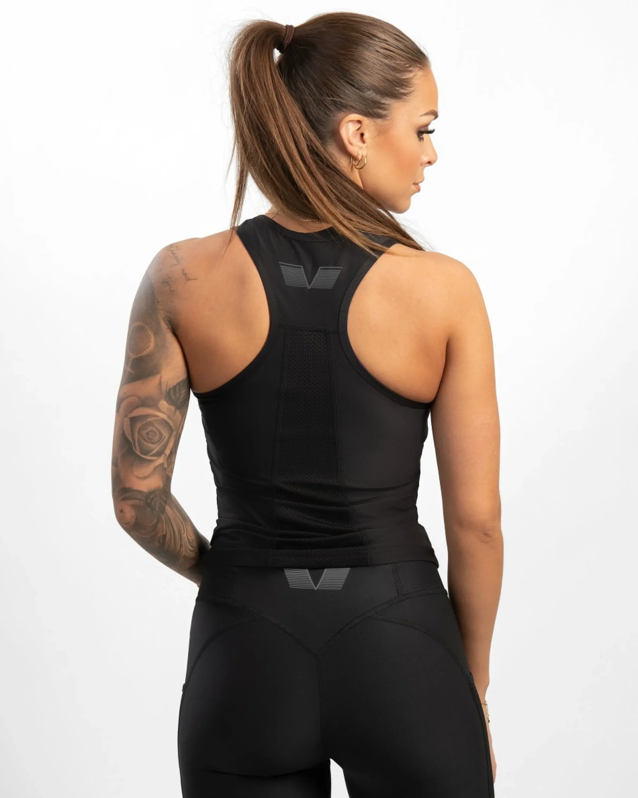 Dam Gavelo Mesh Tank Top Black