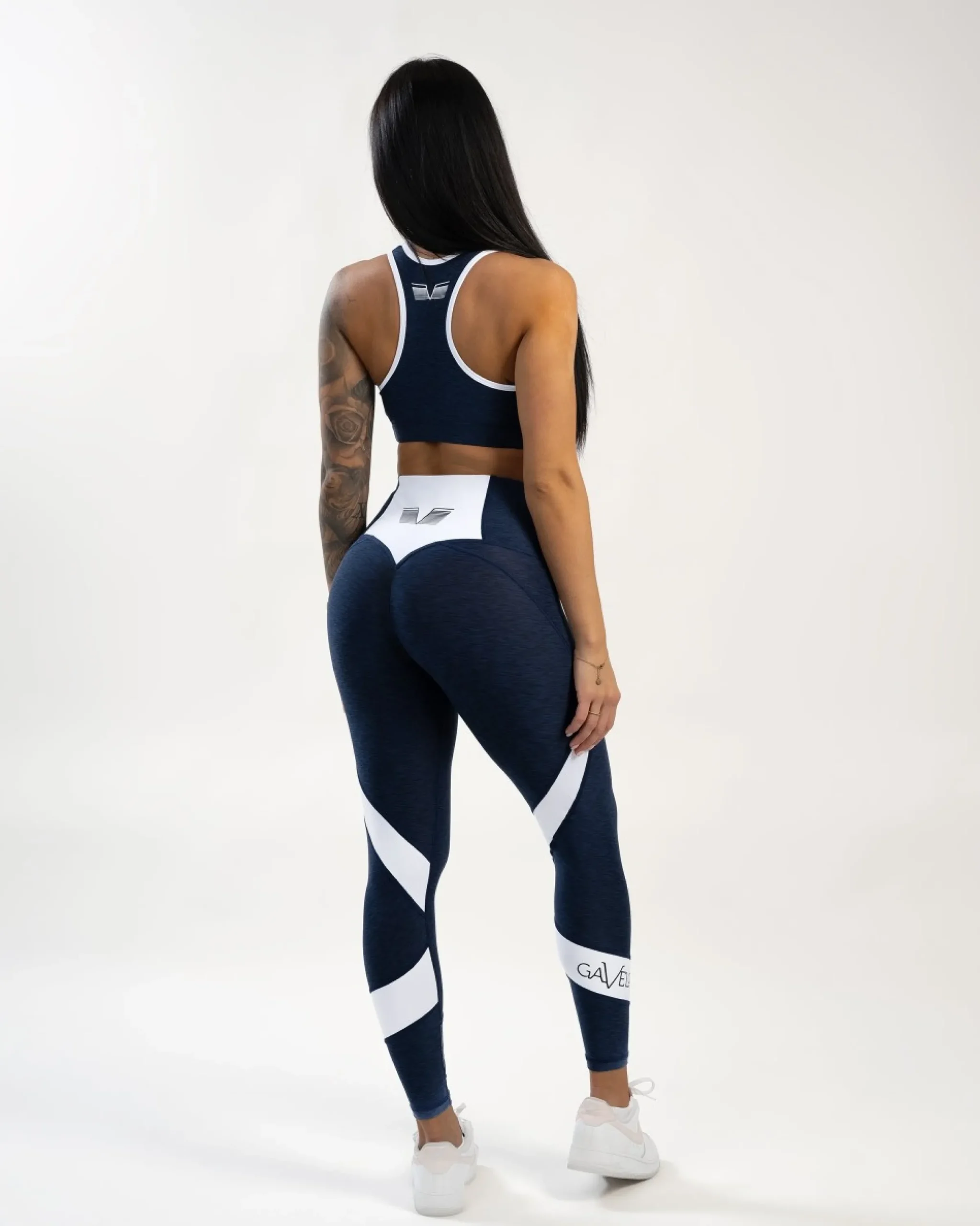 Dam Gavelo Navy Swirl Comfort Tights
