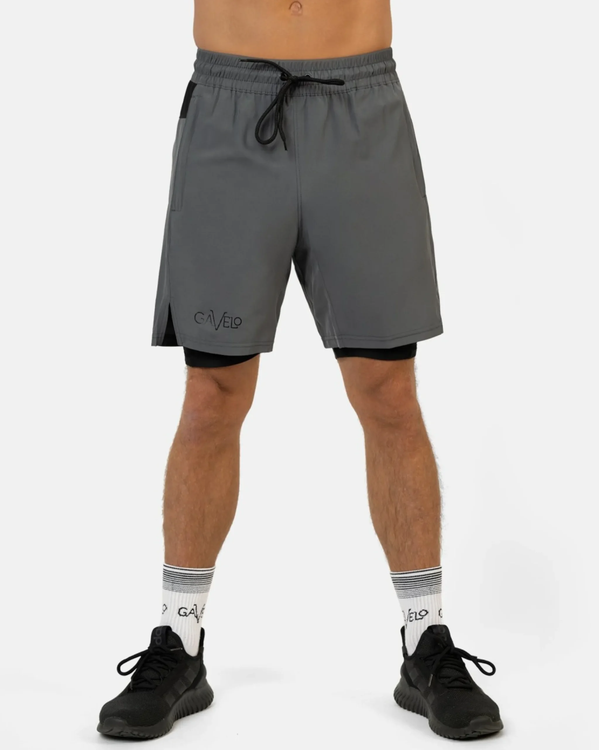 Herr Gavelo Performance Shorts Grey