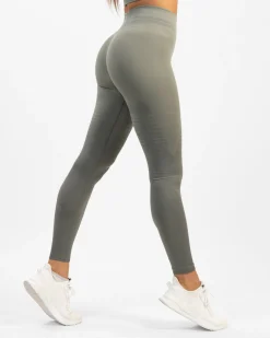 Dam Gavelo Pulse Nude Olive Grey Seamless Tights