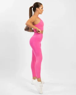 Dam Gavelo Pulse Shock Pink Seamless Tights