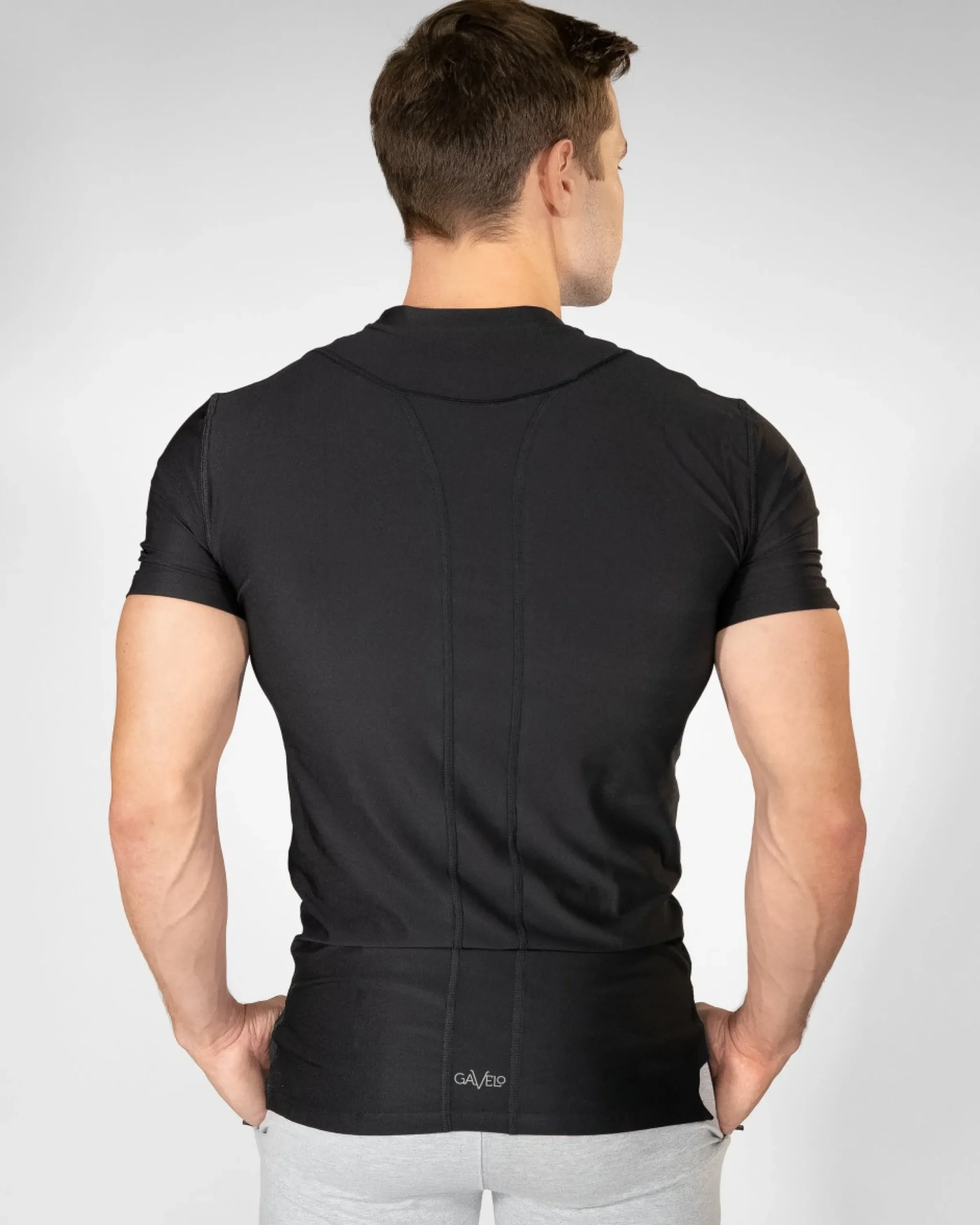 Herr Gavelo Sniper Black Rashguard T-Shirt