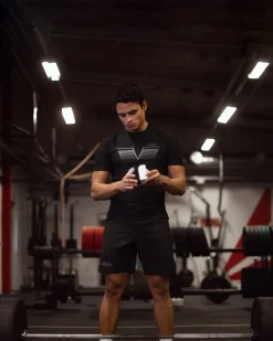 Herr Gavelo Sniper Black Rashguard T-Shirt