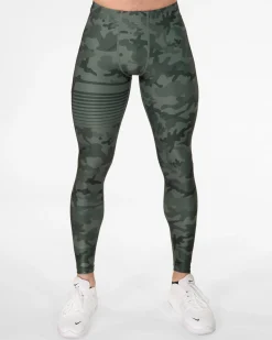 Herr Gavelo Sniper Camo Green Kompressionstights