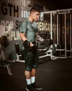 Herr Gavelo Sniper Green Rashguard T-Shirt