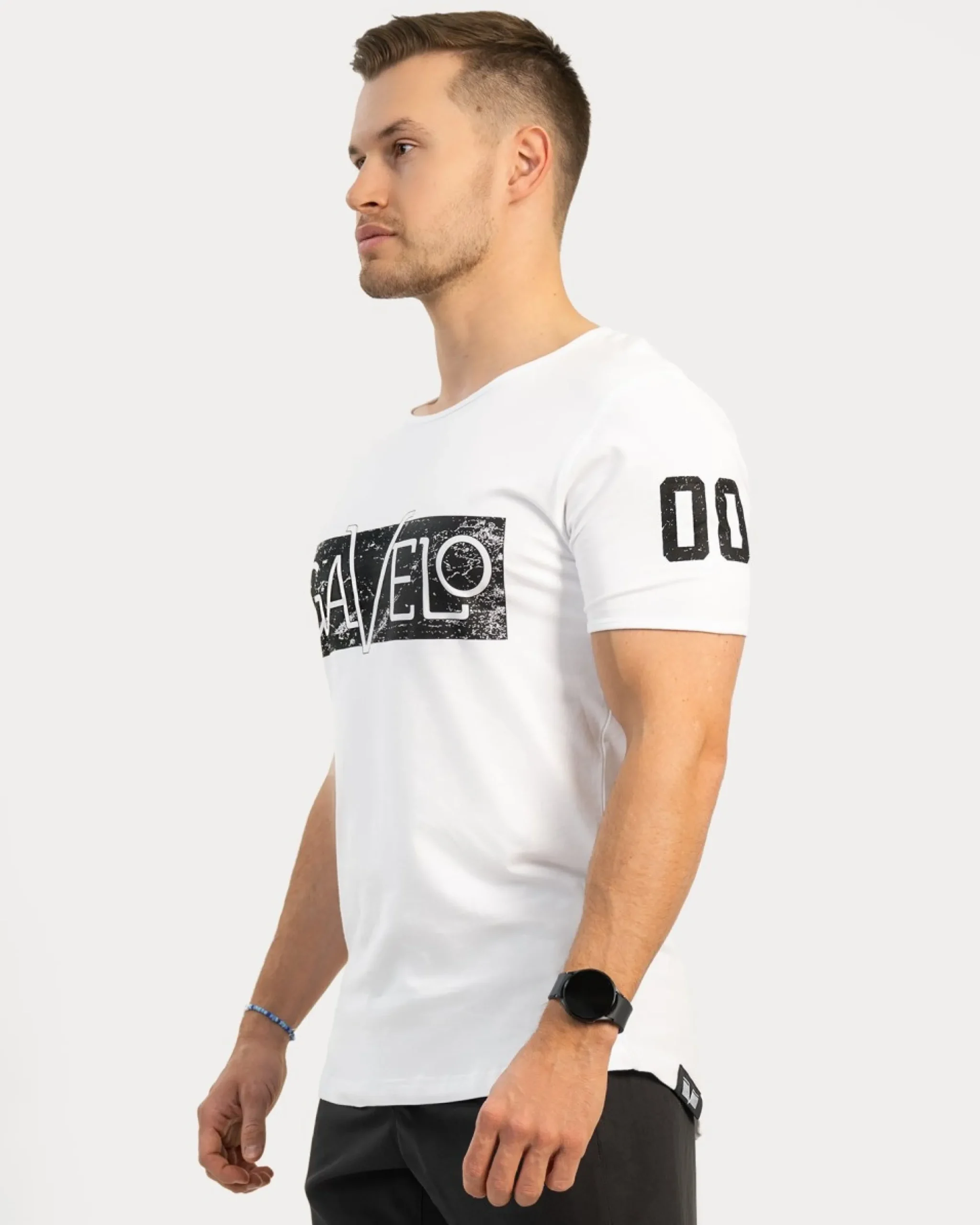 Herr Gavelo Sports Tee White