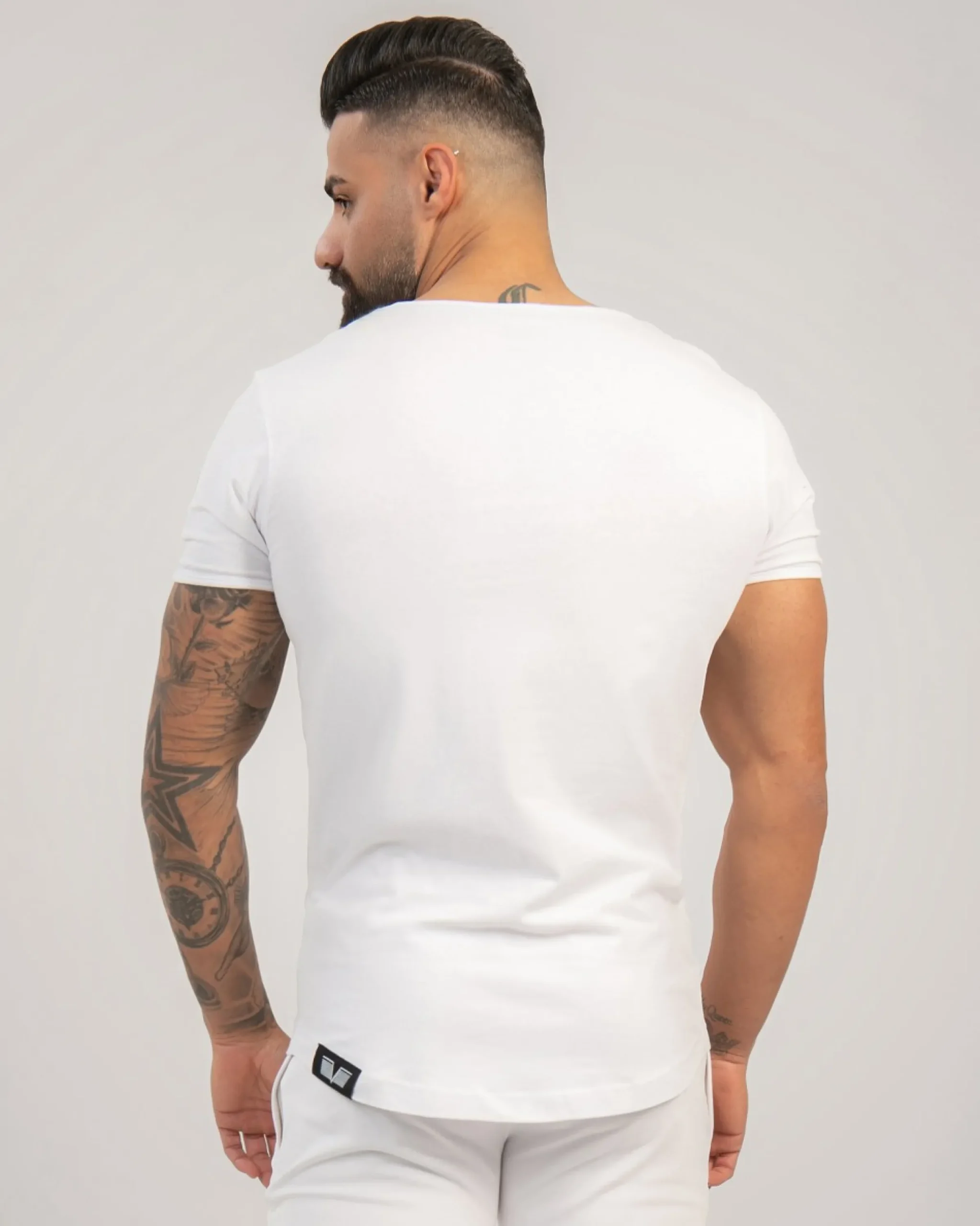 Herr Gavelo Sports Tee White