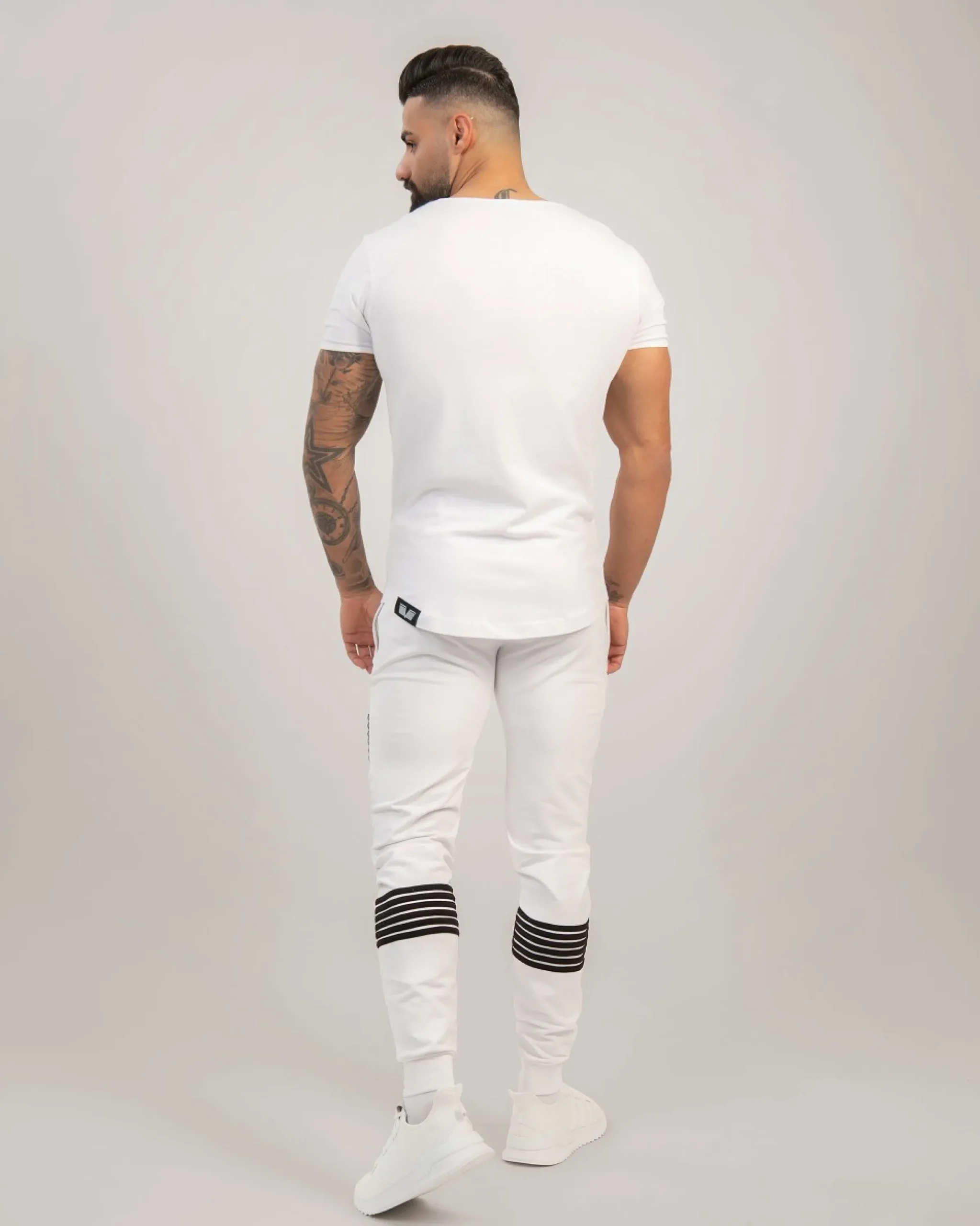 Herr Gavelo Sports Tee White