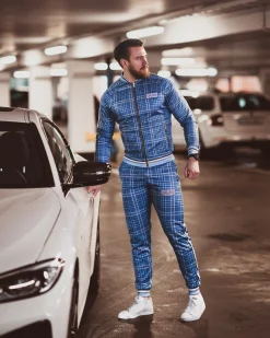 Herr Gavelo Track Jacket Brixton Blue