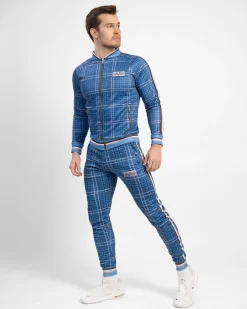 Herr Gavelo Track Jacket Brixton Blue