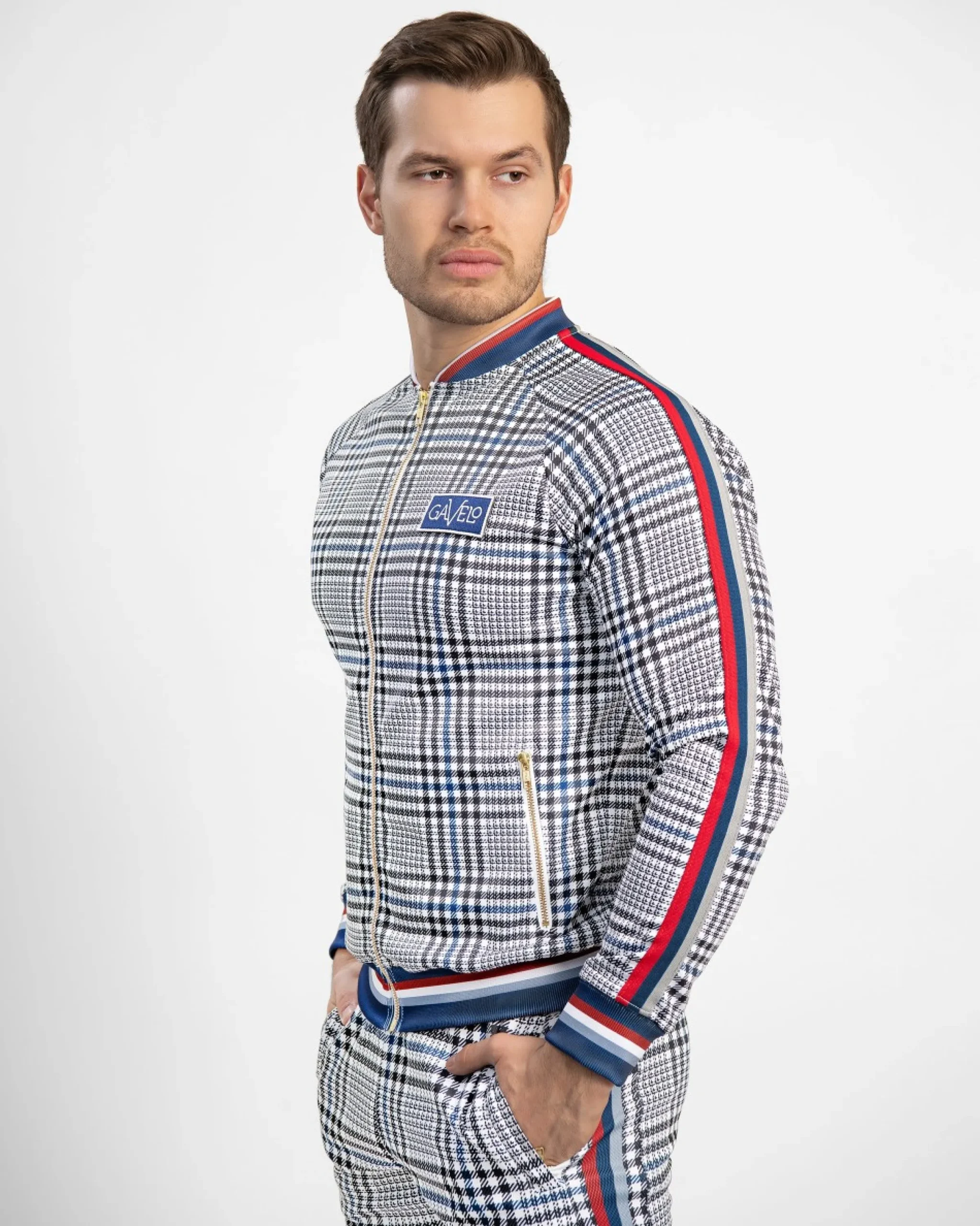 Herr Gavelo Track Jacket Brixton White