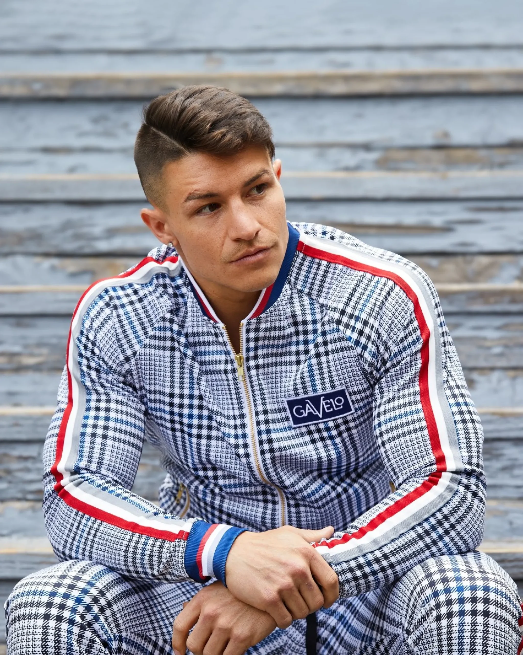 Herr Gavelo Track Jacket Brixton White