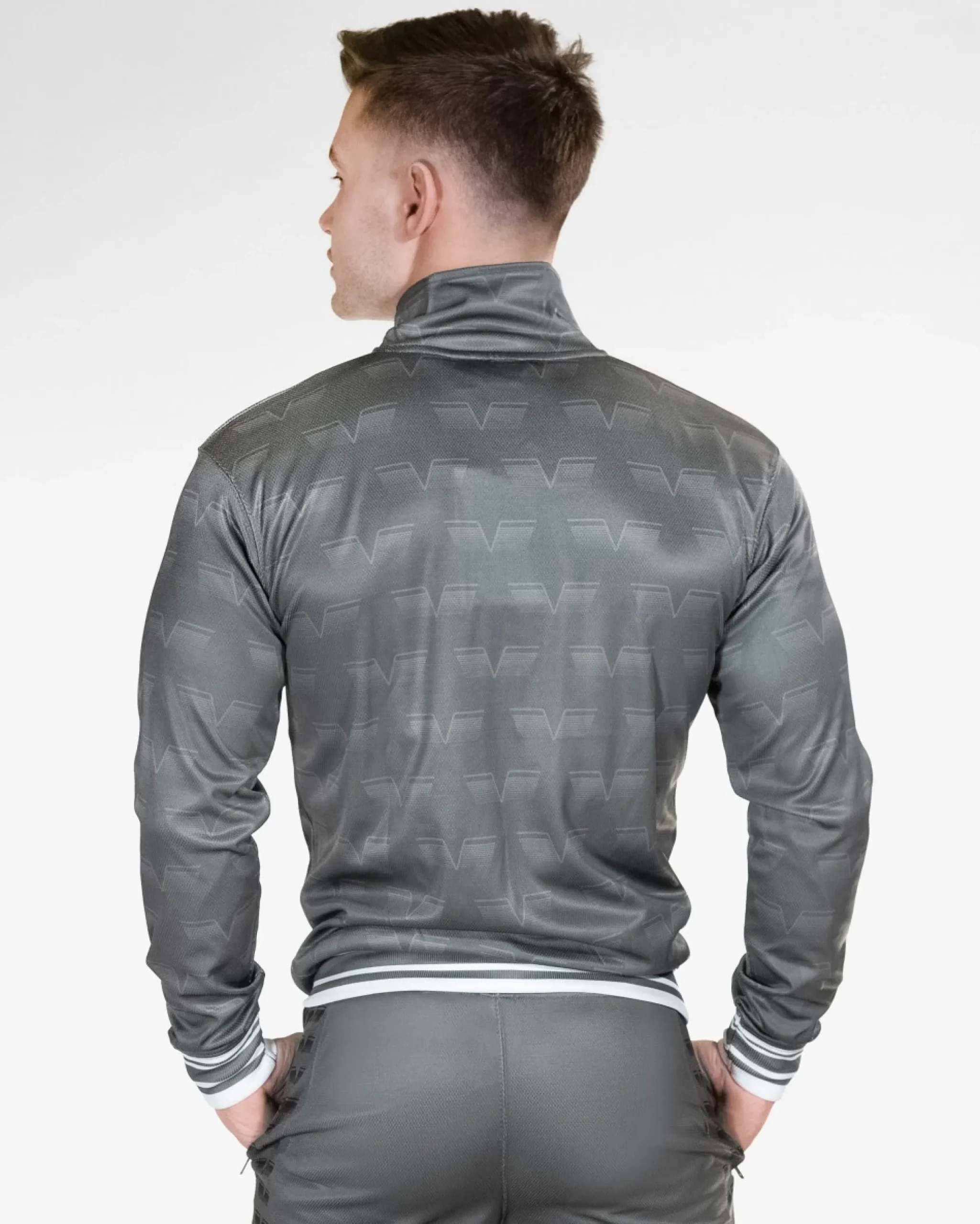Herr Gavelo Track Jacket Carbon Grey