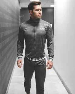 Herr Gavelo Track Jacket Carbon Grey