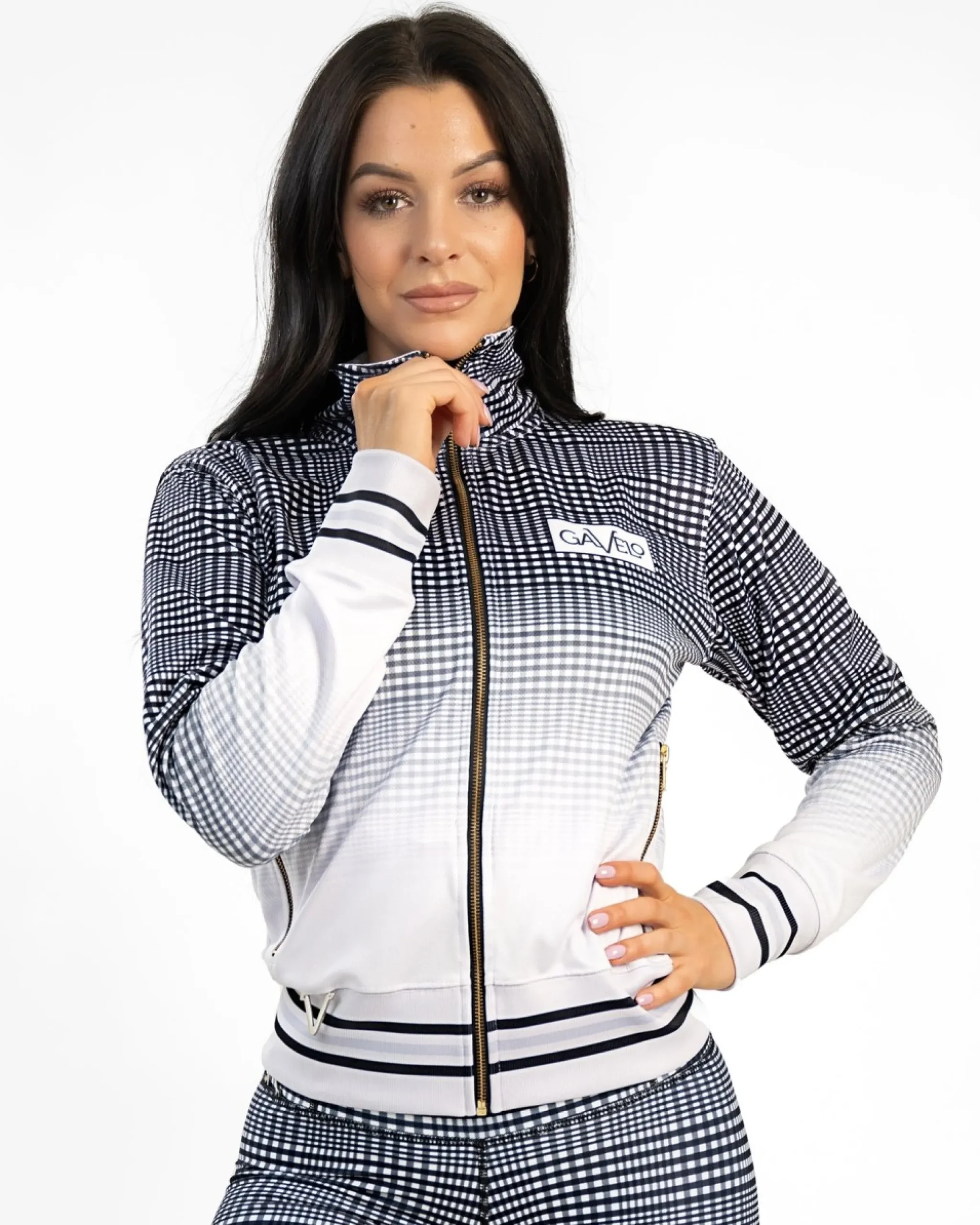 Dam Gavelo Track Jacket Glnchck 5 White