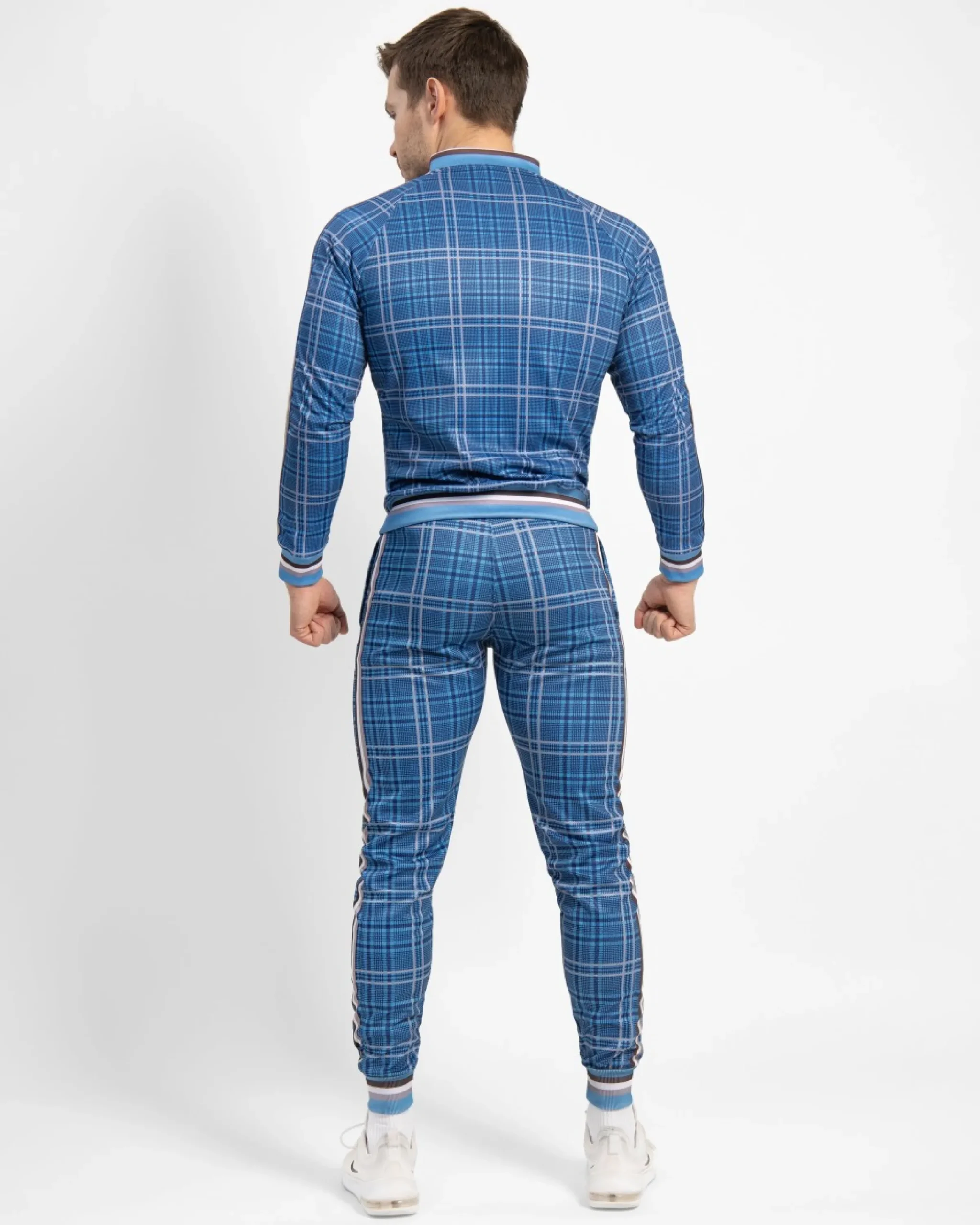 Herr Gavelo Track Pant Brixton Blue