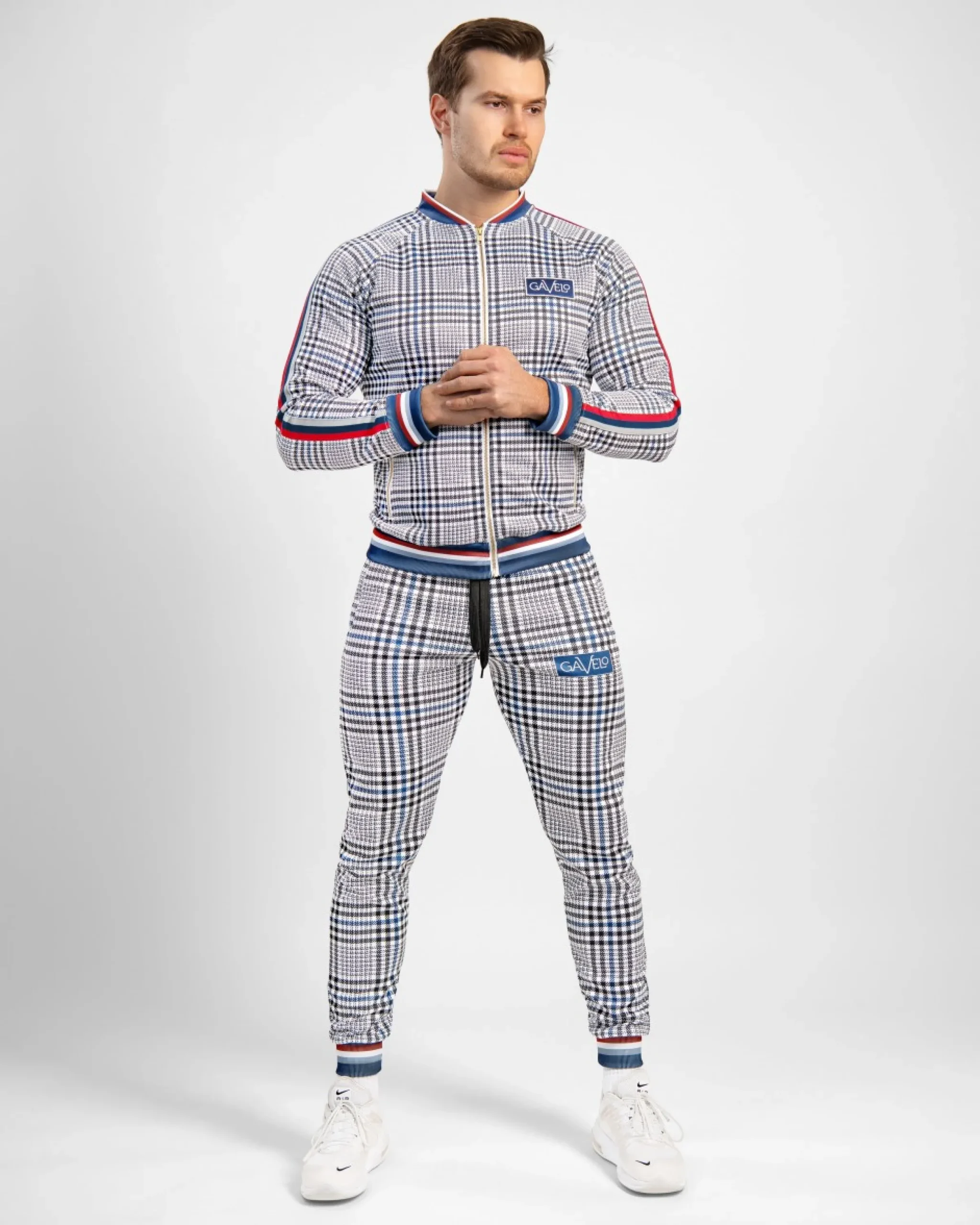 Herr Gavelo Track Pant Brixton White