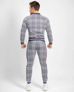 Herr Gavelo Track Pant Brixton White