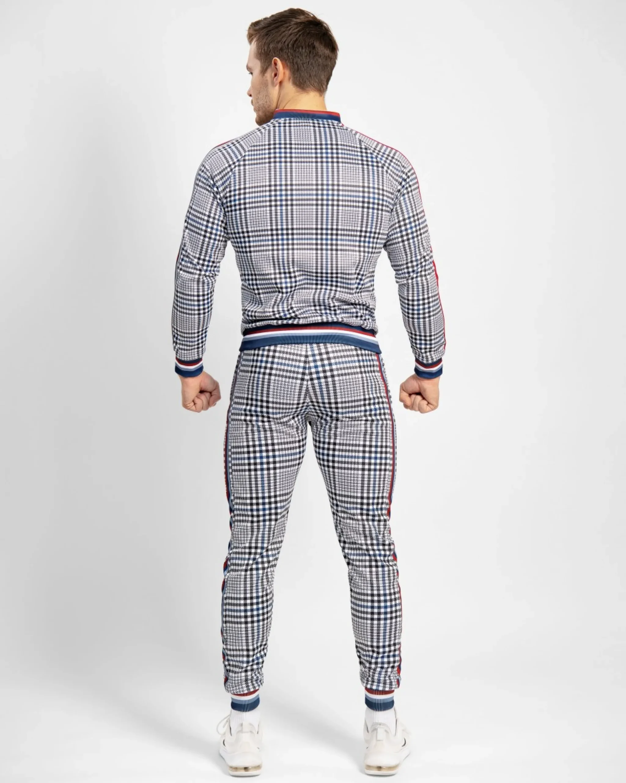 Herr Gavelo Track Pant Brixton White