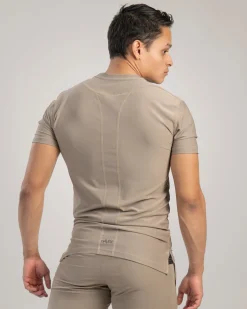 Herr Gavelo Vintage Khaki Rashguard T-Shirt