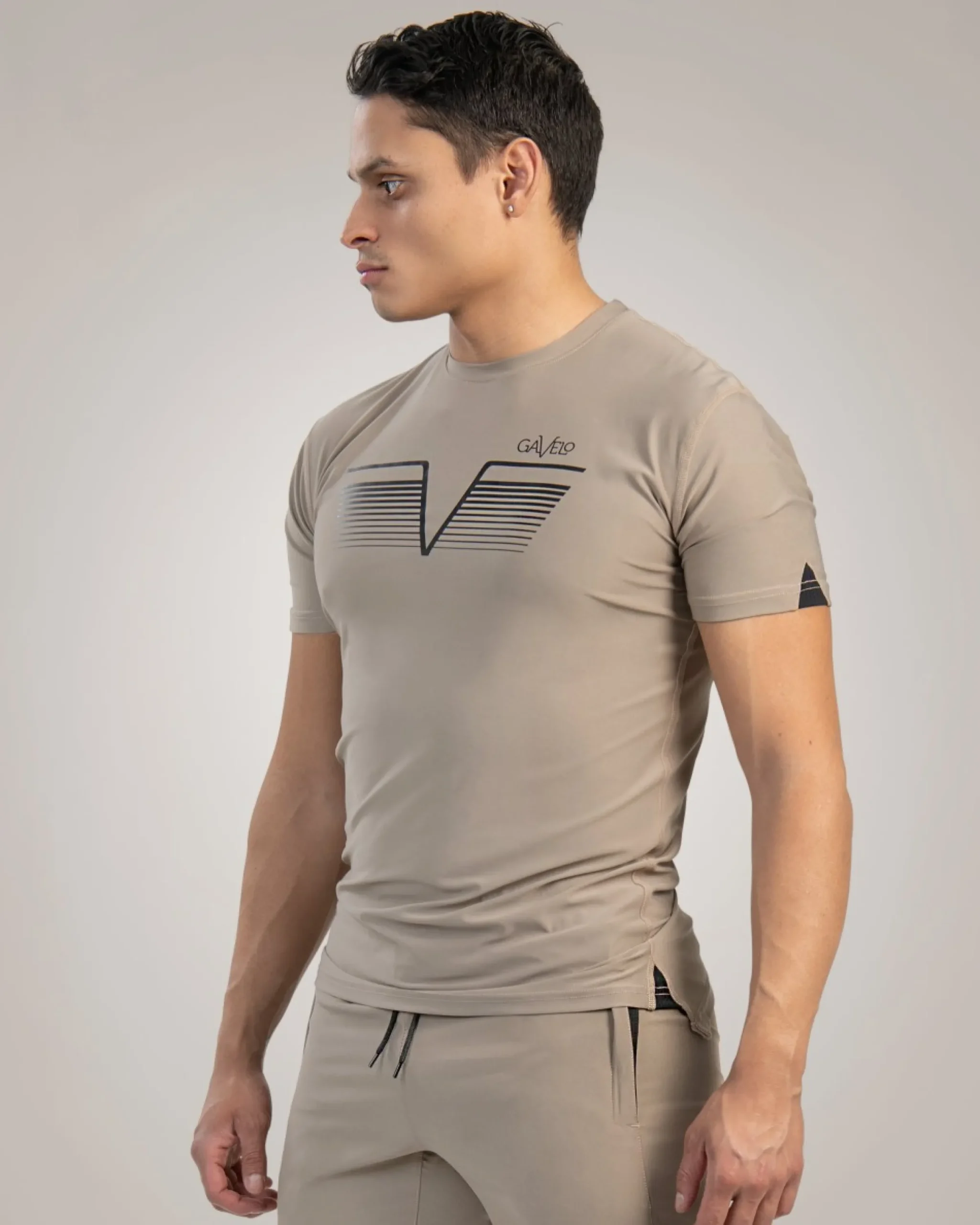 Herr Gavelo Vintage Khaki Rashguard T-Shirt